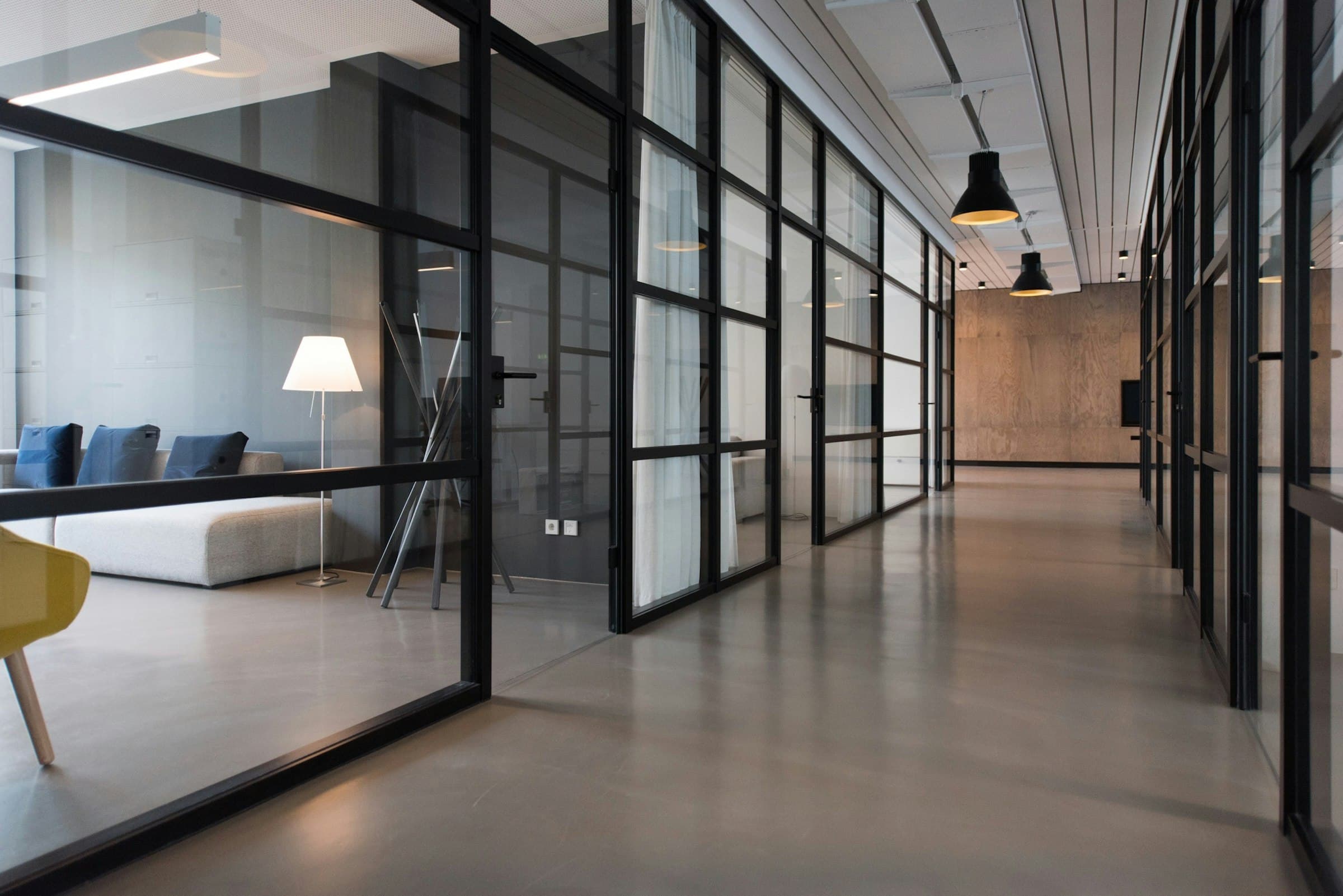 Corporate headquarters boardroom